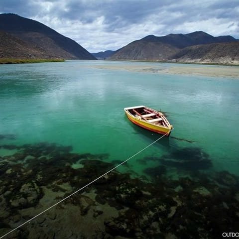 Desembocadura del Río Limarí